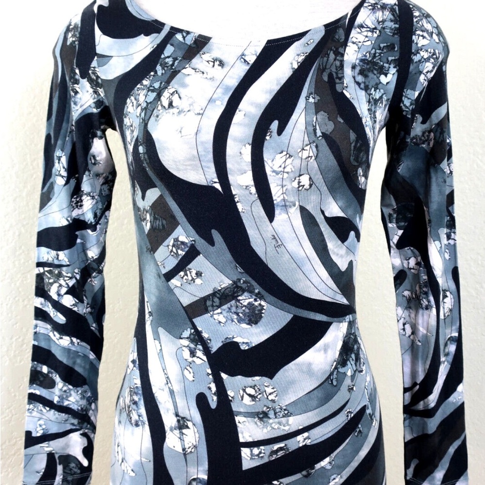 Emilio Pucci Black and White Top